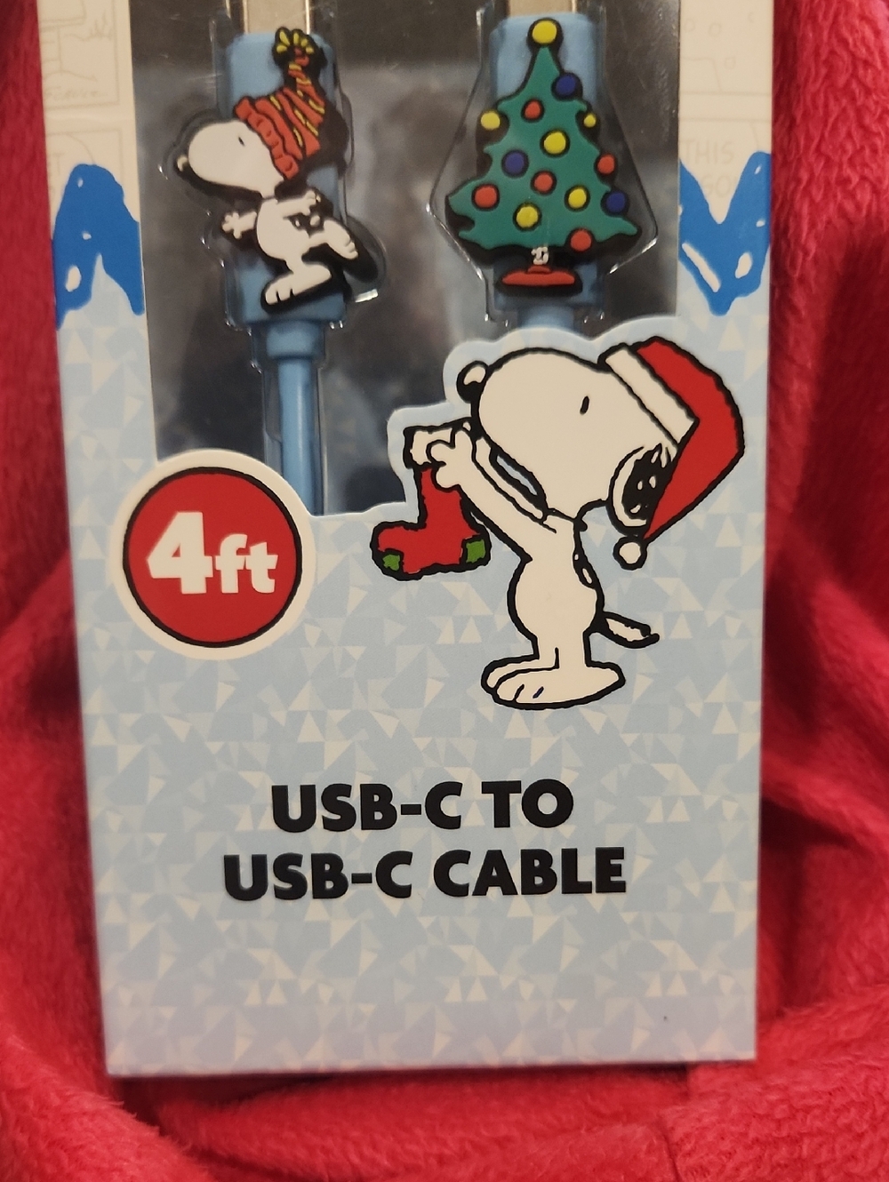 Snoopy USB-C Cable - Picture 2 of 5